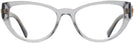 Cat Eye Transparent Grey Versace 3280B Computer Style Progressive View #2